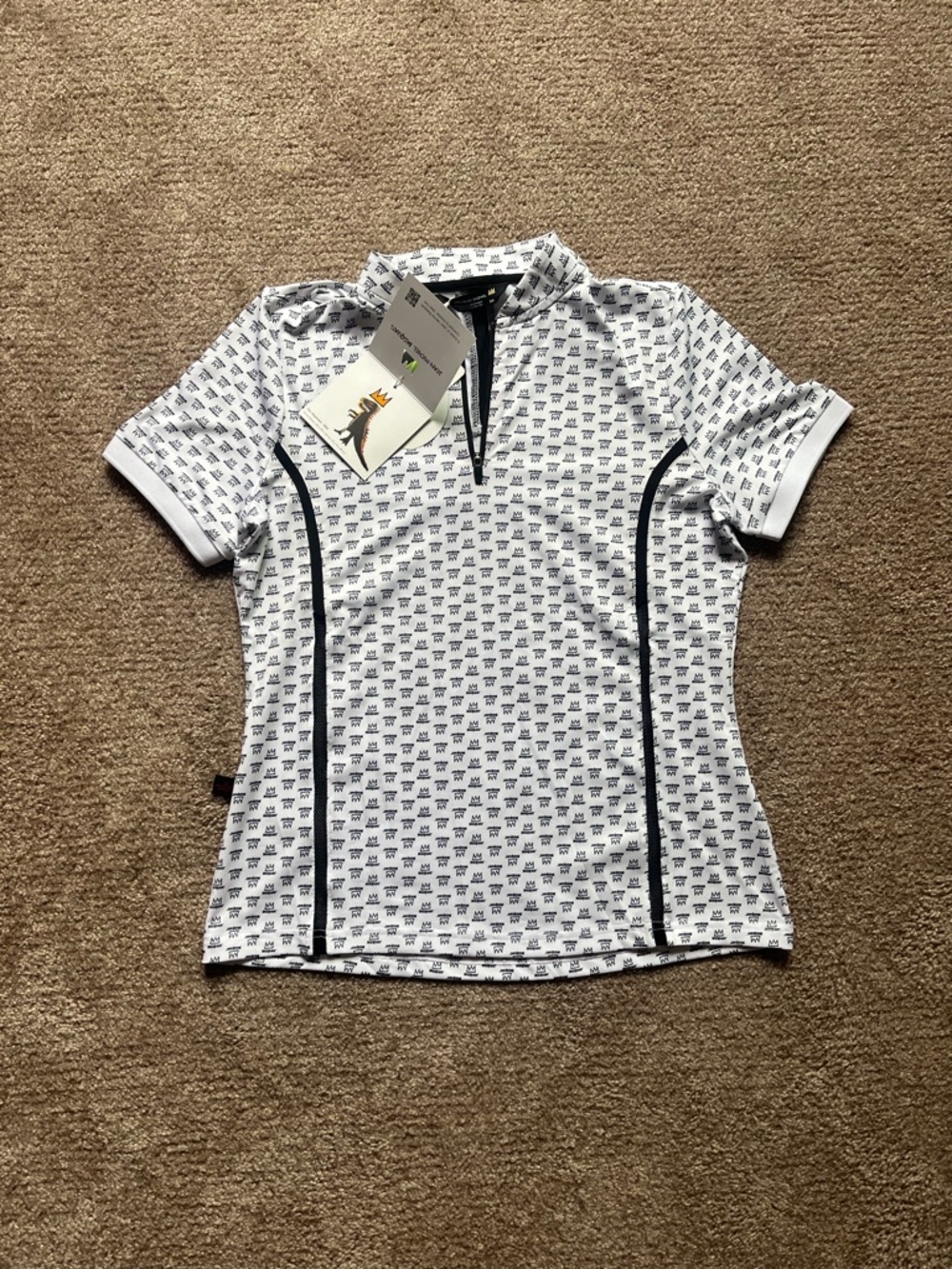 NWT Jean-Michel Basquiat White & Black Shirt